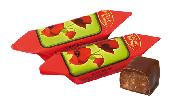 Bonbons « Красный мак » (Coquelicot rouge)